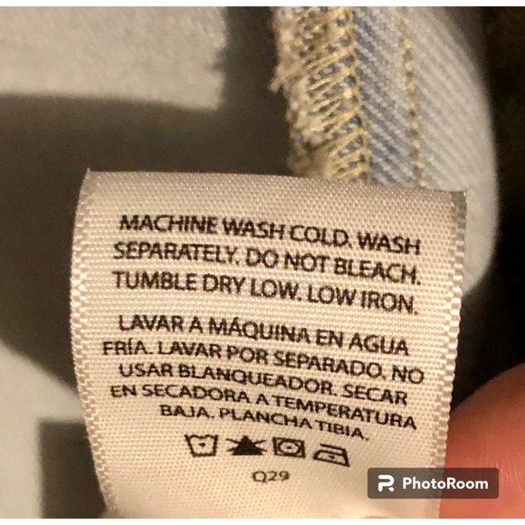 TIME AND TRU Womens Denim Jean Jacket Light Wash Stretch Size L 12-14 EUC - Picture 8 of 8